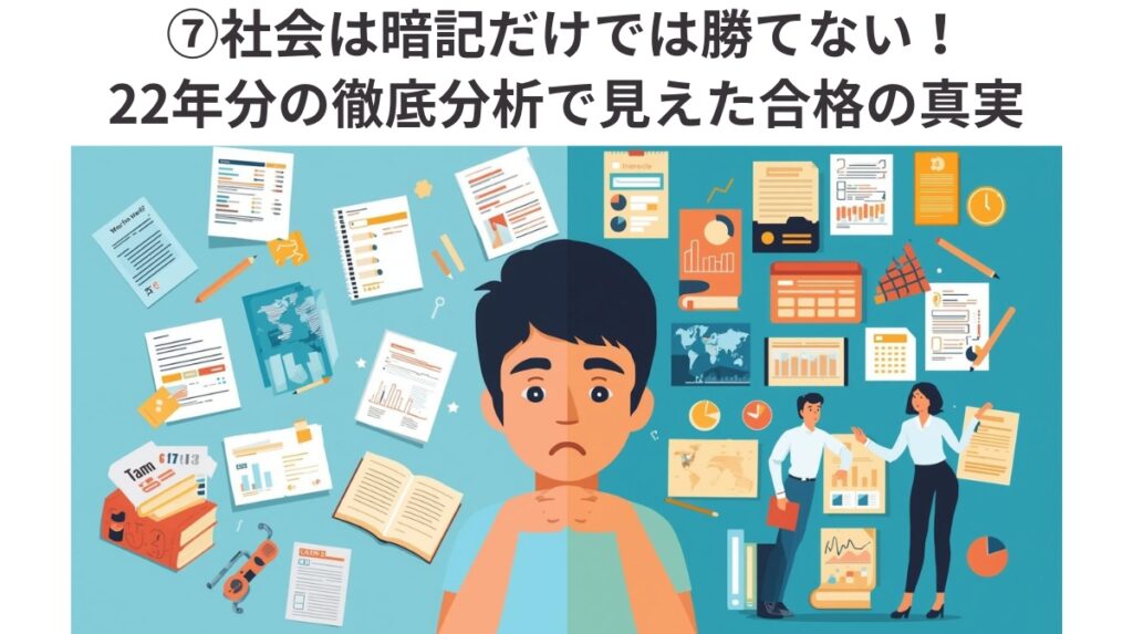 高校入試社会22年分を徹底分析｜暗記だけでは差がつかない合格戦略