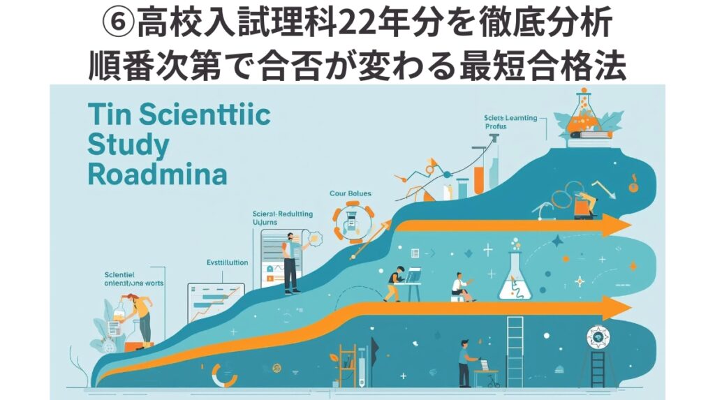 高校入試理科22年分を徹底分析｜順番次第で合否が変わる最短合格法
